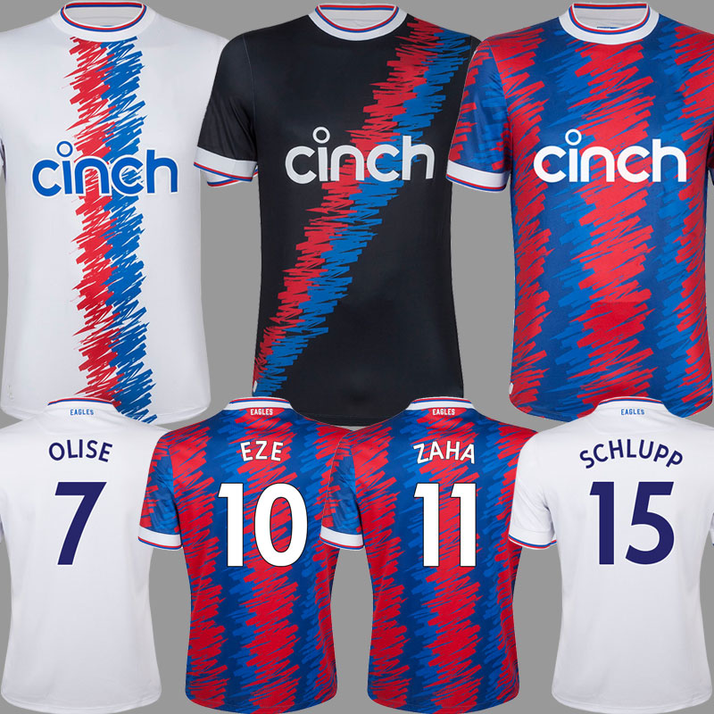 22 23 EAGLES soccer jerseys CPFC 2022 2023 EDOUARD ZAHA MILIVOJEVIC MATETA J. AYEW SAKHO TOWNSEND MEYER SCHLUPP PALACE Men kids kits thailand football shirt Crystal, Away
22 23 EAGLES soccer jerseys CPFC 2022 2023 EDOUARD ZAHA MILIVOJEVIC MATETA J. AYEW SAKHO TOWNSEND MEYER SCHLUPP PALACE Men kids kits thailand football shirt Crystal, Away