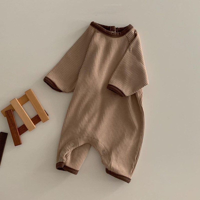 Baby Girls Boys Romper Rainbow Long Sleeves Cotton Kids Pullover Jumpsuit born Cute Clothes Baby Outfit Accessories 220518