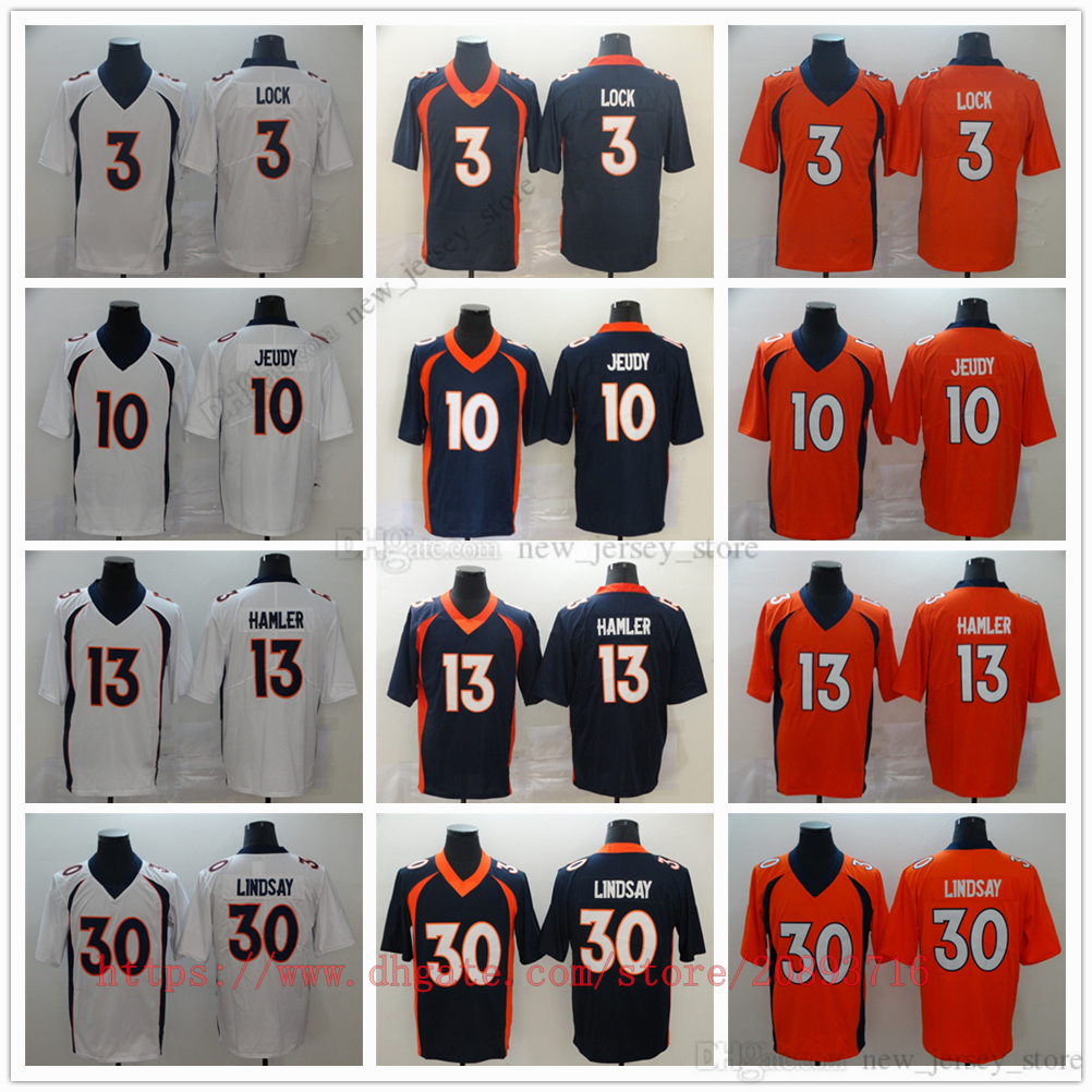 Movie College Football Wear Jerseys Stitched 3 DrewLock 10 JerryJeudy 13 KJHamler 30 PhillipLindsay Breathable Sport High Quality Man, As picture (with team logo)
Movie College Football Wear Jerseys Stitched 3 DrewLock 10 JerryJeudy 13 KJHamler 30 PhillipLindsay Breathable Sport High Quality Man, As picture (with team logo)