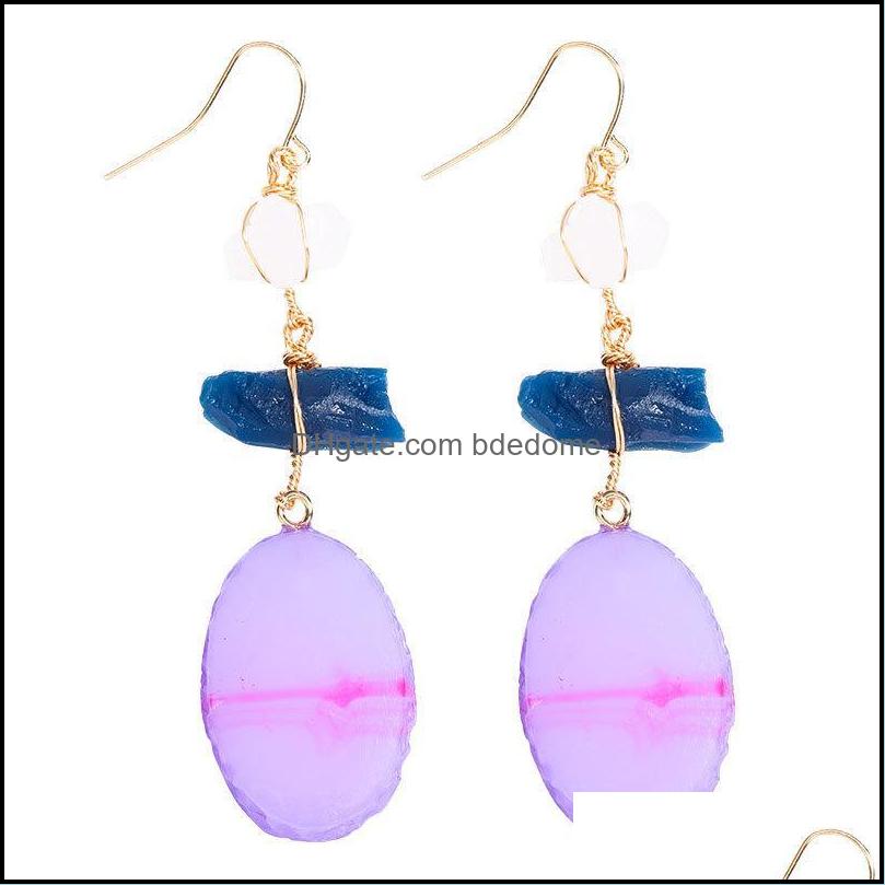 Charm Earrings Jewelry Fashion Style Personality Oval Resin Temperament Ear Hook Pendant Korean Female National Dhr8Y
Charm Earrings Jewelry Fashion Style Personality Oval Resin Temperament Ear Hook Pendant Korean Female National Dhr8Y