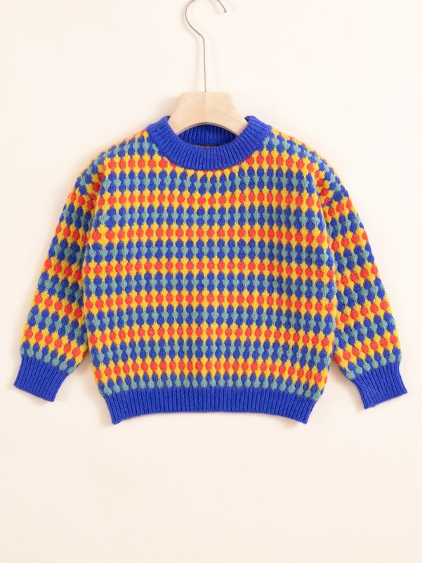 Toddler Boys Striped Sweater SHE01