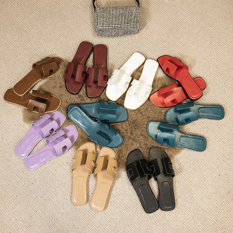 Stylish Women Oasis Slippers Oran Sandals H calfskin insole rubber sole Indoor Casual Sandal Summer Designer Luxury Fashion Ladies Beach Flat Flip Flops With Box, Customized
Stylish Women Oasis Slippers Oran Sandals H calfskin insole rubber sole Indoor Casual Sandal Summer Designer Luxury Fashion Ladies Beach Flat Flip Flops With Box, Customized