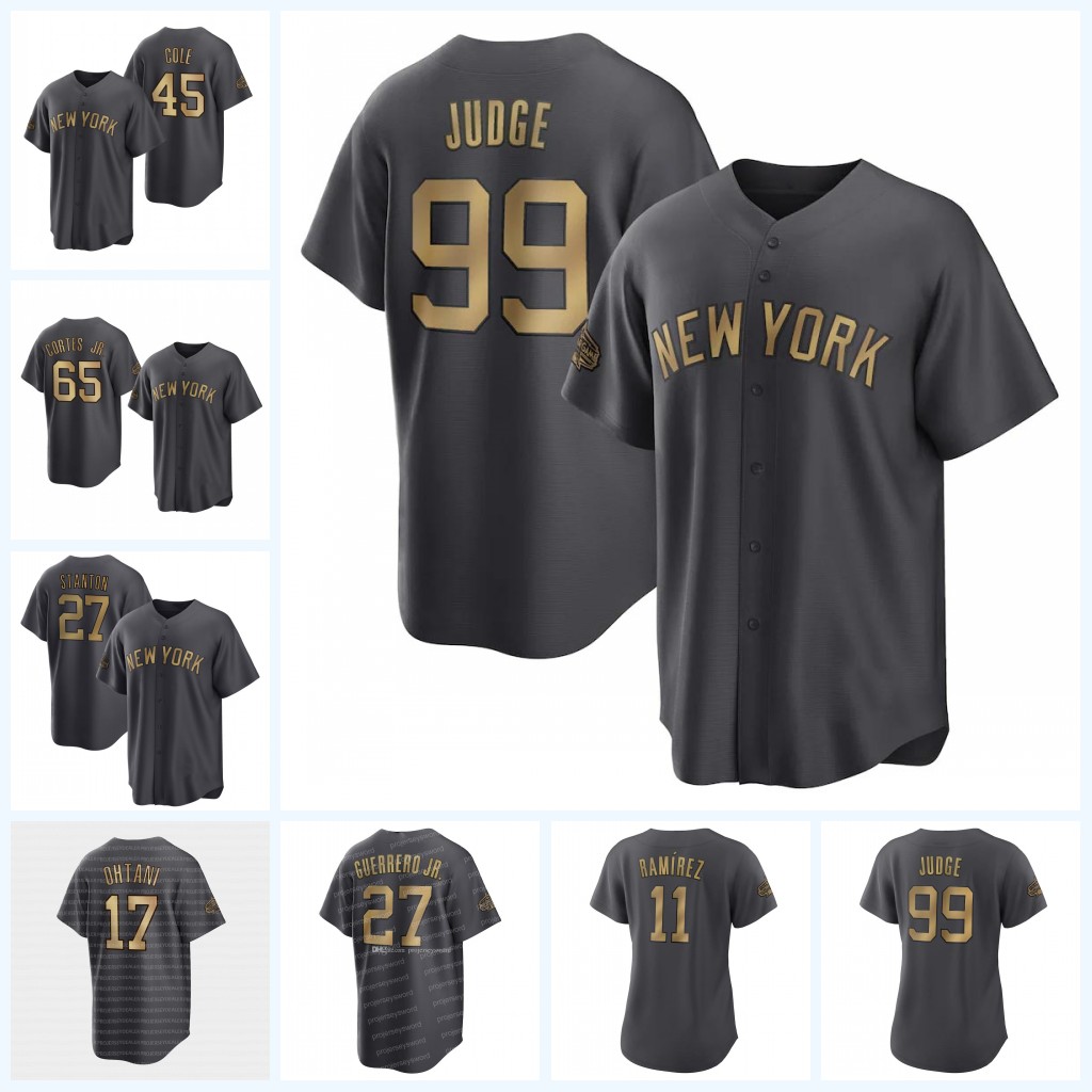 Aaron Judge 2022 American League All-Star Baseball Jersey Giancarlo Stanton Springer Julio Rodriguez Yordan Alvarez Nestor Cortes Jose Altuve Tim Anderson, Youth cool base
Aaron Judge 2022 American League All-Star Baseball Jersey Giancarlo Stanton Springer Julio Rodriguez Yordan Alvarez Nestor Cortes Jose Altuve Tim Anderson, Youth cool base