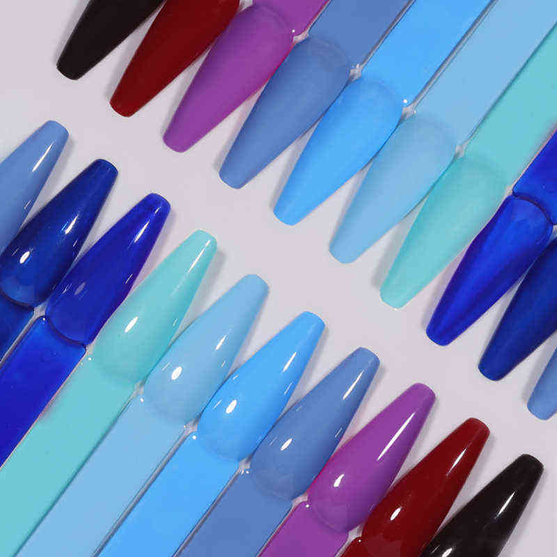 NXY Nail Gel 7 5ml Dark Purple Polish Soak Off Uv Led Semi Permanent Varnishes Manicure s Art Matte Top Coat Needed 0328