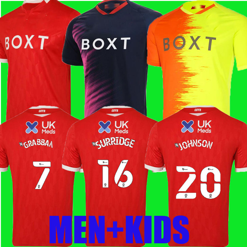 21 22 Nottingham GRABBAN Soccer Jerseys Johnson Surridge 2021 2022 Forest home away third AMEOBI MIGHTEN KROVINOVIC Zinckernagel Yates Football Shirt Man kids kit
21 22 Nottingham GRABBAN Soccer Jerseys Johnson Surridge 2021 2022 Forest home away third AMEOBI MIGHTEN KROVINOVIC Zinckernagel Yates Football Shirt Man kids kit