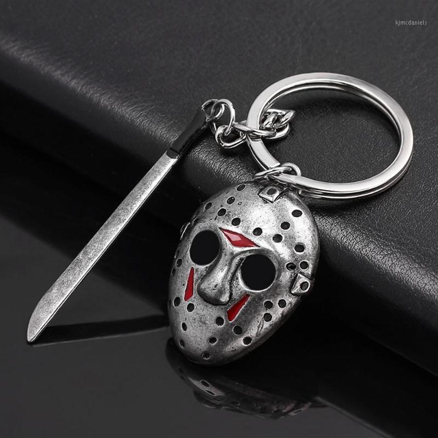 Keychains Whole 10 Pcs Horror Movie Friday The 13th Keychain Jason Mask Knife Cosplay Key Chain For Women Men Punk Jewelry Coo296R
Keychains Whole 10 Pcs Horror Movie Friday The 13th Keychain Jason Mask Knife Cosplay Key Chain For Women Men Punk Jewelry Coo296R