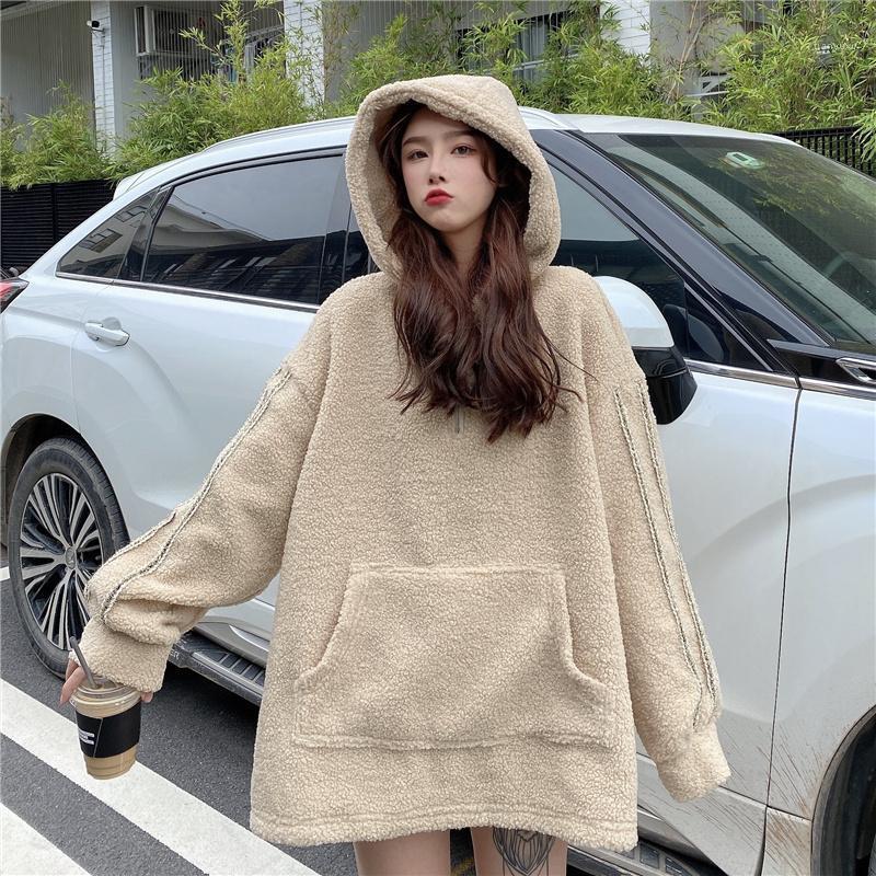 Women's Hoodies & Sweatshirts Autumn Winter Thick Warm Coat Cashmere Women Loose Long Oversize Hoody Sweatshirt Solid Tracksuit Pullover Cas, As pic
Women's Hoodies & Sweatshirts Autumn Winter Thick Warm Coat Cashmere Women Loose Long Oversize Hoody Sweatshirt Solid Tracksuit Pullover Cas, As pic