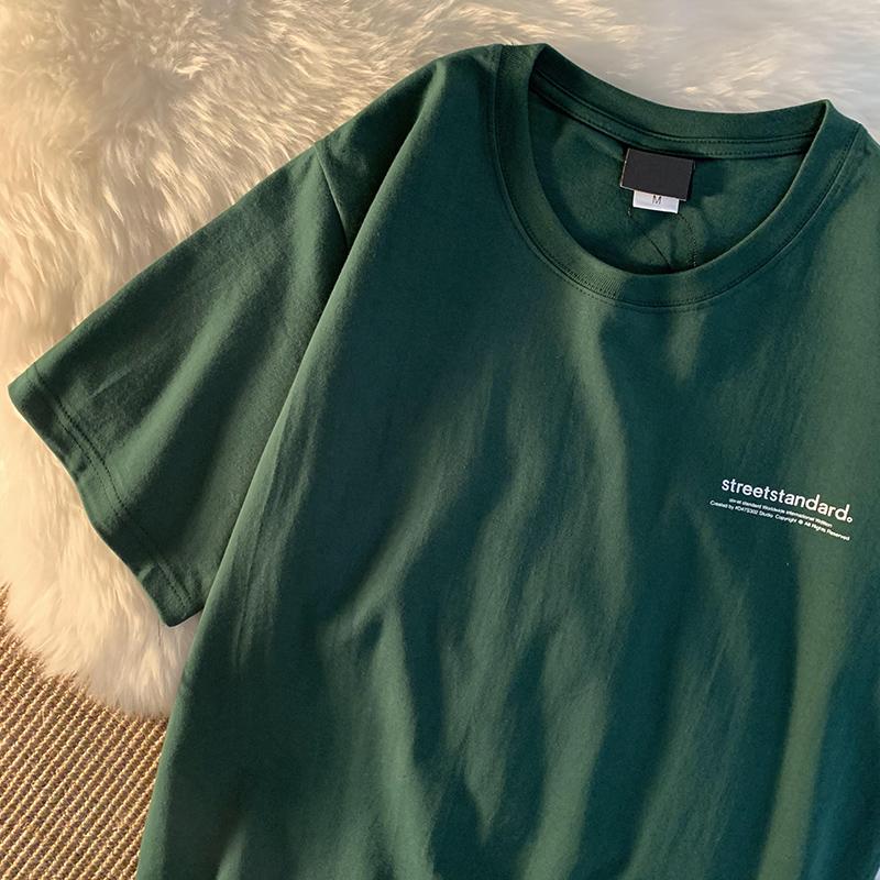 Women's Plus Size T-Shirt Cotton Retro Green Alphabet Print Short Sleeve Women Summer Loose Casual Chic Half-sleeve TopWomen's, Black
Women's Plus Size T-Shirt Cotton Retro Green Alphabet Print Short Sleeve Women Summer Loose Casual Chic Half-sleeve TopWomen's, Black