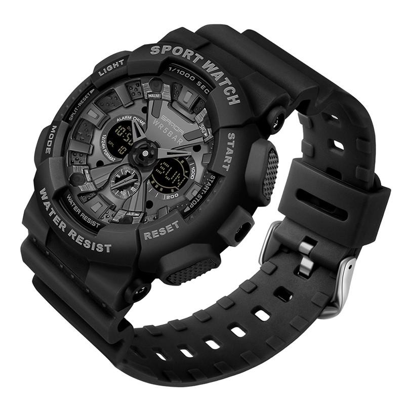 Wristwatches 2022 Dual Display Sanda Sell Women Watch Practical Multifunctional Analog And Digital Screen Electronic Wristwatch Gifts, Green
Wristwatches 2022 Dual Display Sanda Sell Women Watch Practical Multifunctional Analog And Digital Screen Electronic Wristwatch Gifts, Green