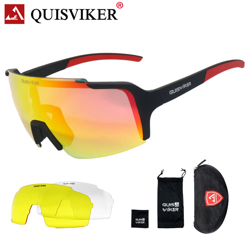 Quisviker Sunglasses new 3 lens set half frame riding glasses fully coated outdoor sports riding goggles sunglasses men
Quisviker Sunglasses new 3 lens set half frame riding glasses fully coated outdoor sports riding goggles sunglasses men