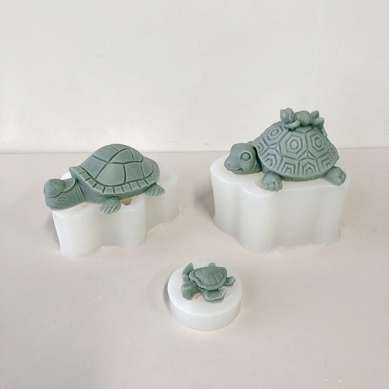 Sea Turtle Silicone Mold Candy Fondant Molds Tortoise Chocolate Making Mould for DIY Baking Cake Desserts Decoration Tools 1222562