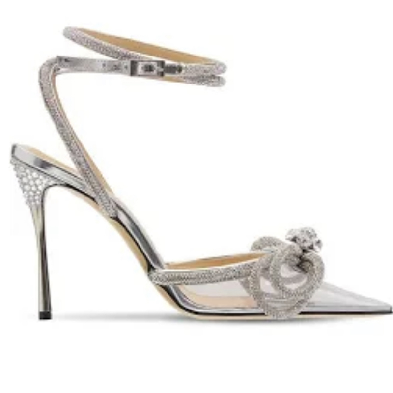 mach heeled sandals 2022 Transparent PVC Dress shoes Bow Crystal Embellished shoe 9.5CM rhinestone stiletto Heels ankle strap Designers s, Clear
mach heeled sandals 2022 Transparent PVC Dress shoes Bow Crystal Embellished shoe 9.5CM rhinestone stiletto Heels ankle strap Designers s, Clear