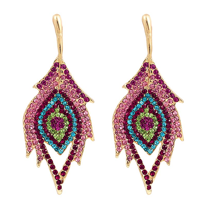 

Dangle & Chandelier 2022 Gothic Demon Eye Drop Earrings For Women Fashion Charming Color Crystal Long Earring Jewelry BrincosDangle