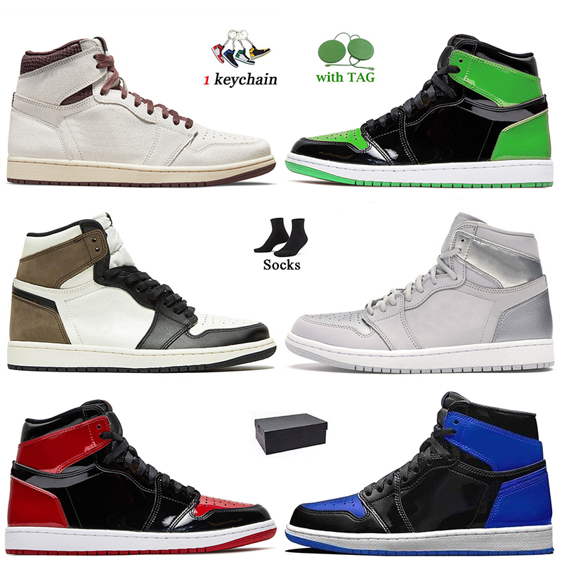 Outdoor Sport Basketball Shoes For Women Mens With Box Jumpman 1 1s Patent Green Bred Royal Blue Dark Mocha CO Japan Neutral Grey University Blue OG Trainers Sneakers, A61 36-46 high element light bone
Outdoor Sport Basketball Shoes For Women Mens With Box Jumpman 1 1s Patent Green Bred Royal Blue Dark Mocha CO Japan Neutral Grey University Blue OG Trainers Sneakers, A61 36-46 high element light bone