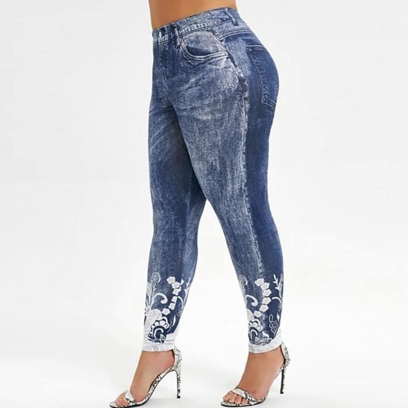 Women's Jeans 2022 Women Jeggings Imitation Printed Gym Stretch Sports Pencil Pants Plus Size Leggings Sweatpants Trousers
Women's Jeans 2022 Women Jeggings Imitation Printed Gym Stretch Sports Pencil Pants Plus Size Leggings Sweatpants Trousers