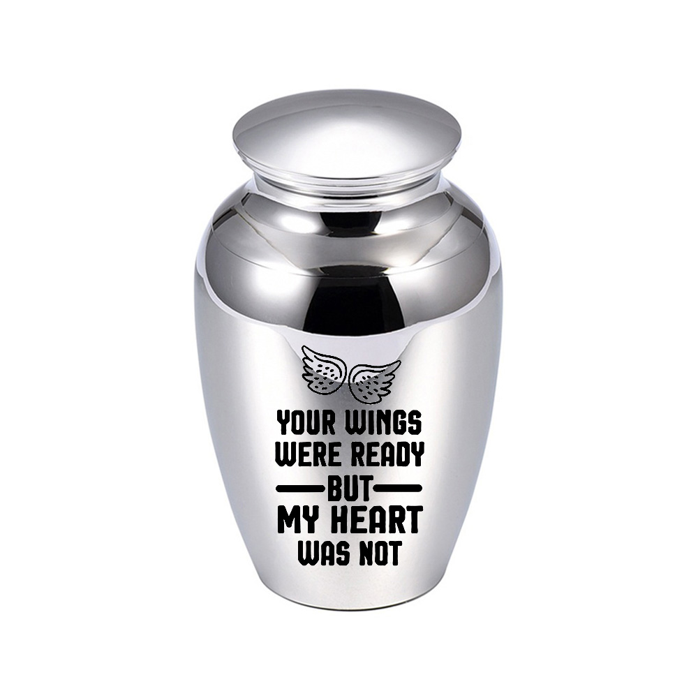 70x45mm Small Cremation Pendant Urns for Pet Human Ashes Angel Wing Memorial Decorative Funeral Burial Urn Keepsake for Women Men
70x45mm Small Cremation Pendant Urns for Pet Human Ashes Angel Wing Memorial Decorative Funeral Burial Urn Keepsake for Women Men