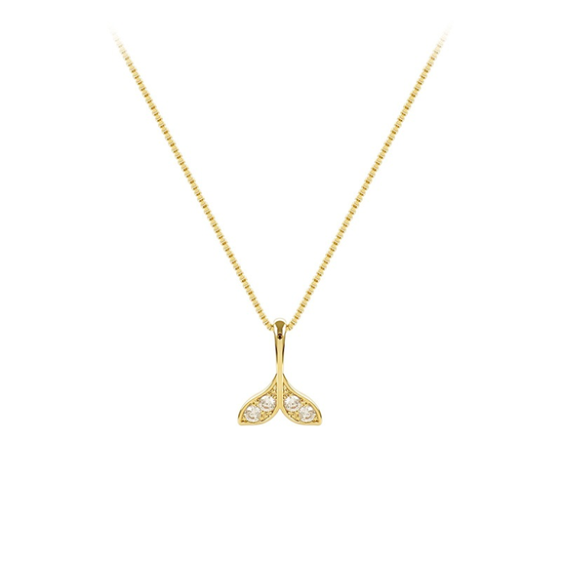 Pendant Necklaces Stainless Steel Fashion Upscale Jewelry Zircon Mermaid Whale Tail Charms Chain Choker Necklace For Women FemalePendant
Pendant Necklaces Stainless Steel Fashion Upscale Jewelry Zircon Mermaid Whale Tail Charms Chain Choker Necklace For Women FemalePendant