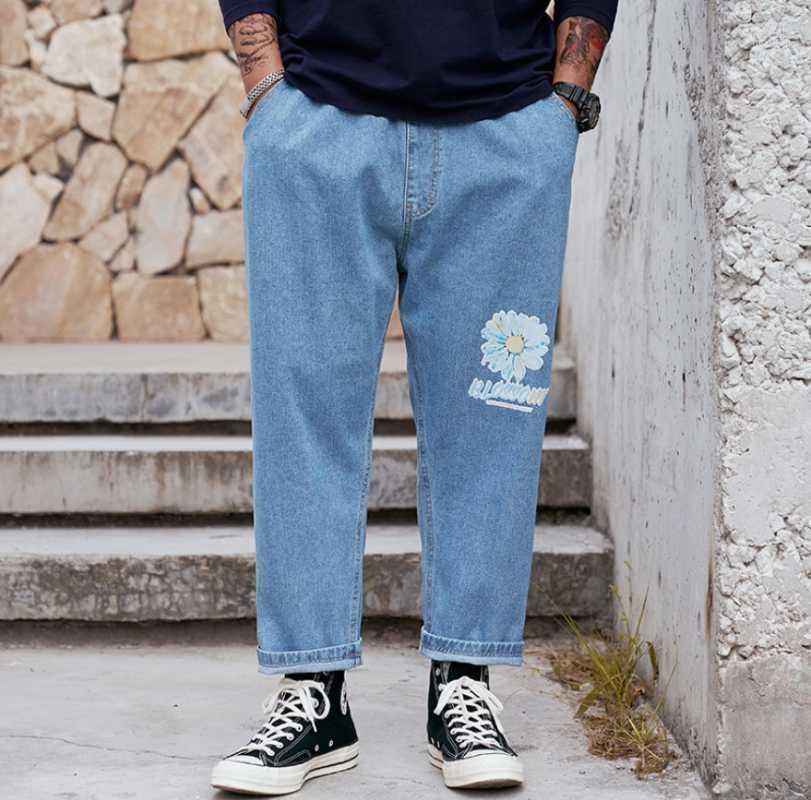 Men's Jeans Men's Fat Cropped Loose Harlan Straight Pants Wide Leg Plus Casual JeansMen's Bert22, As pic
Men's Jeans Men's Fat Cropped Loose Harlan Straight Pants Wide Leg Plus Casual JeansMen's Bert22, As pic