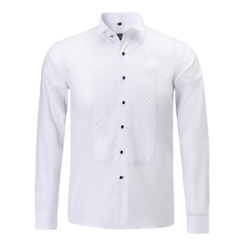 Men' Dress Shirts Luxury High-end Brand Wedding Tuxedo Gentleman Shirt High Quality Slim Fit Stripes Long Sleeve Party Prom Men ShirtsMen, White
Men' Dress Shirts Luxury High-end Brand Wedding Tuxedo Gentleman Shirt High Quality Slim Fit Stripes Long Sleeve Party Prom Men ShirtsMen, White