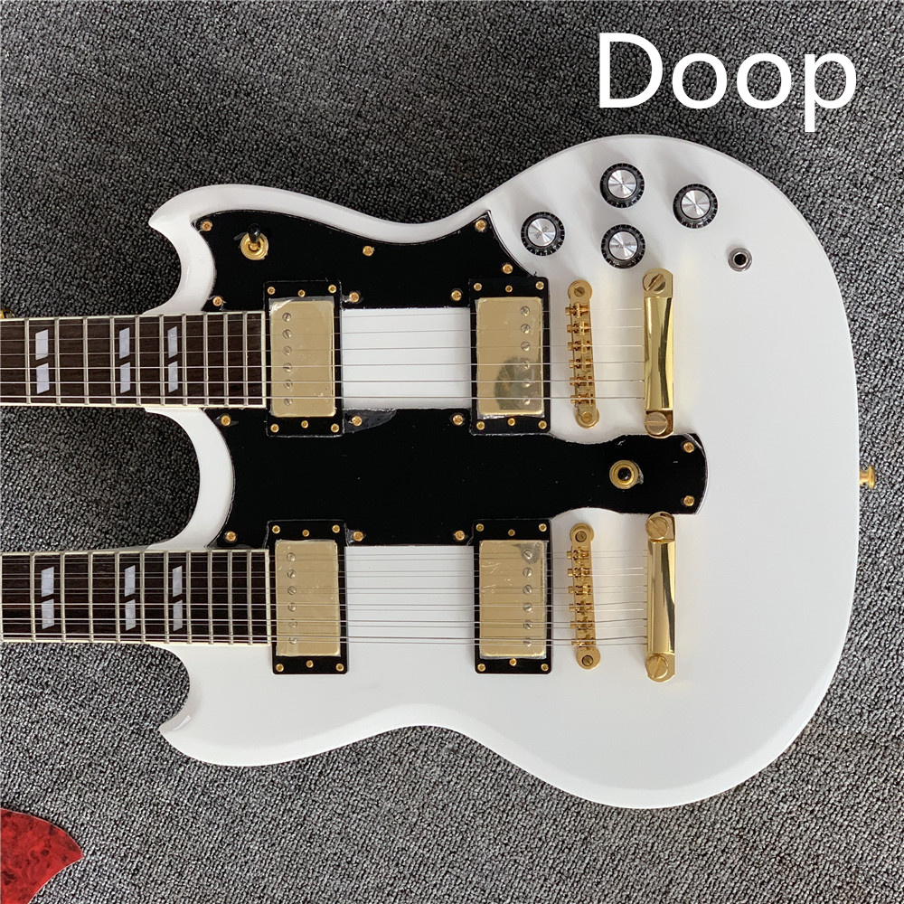 In stock New Arrival Custom Double Neck Guitar G 1275 Model Electric Guitar Top Quality In White 20200705 Golden accessories guitars guitarra
In stock New Arrival Custom Double Neck Guitar G 1275 Model Electric Guitar Top Quality In White 20200705 Golden accessories guitars guitarra