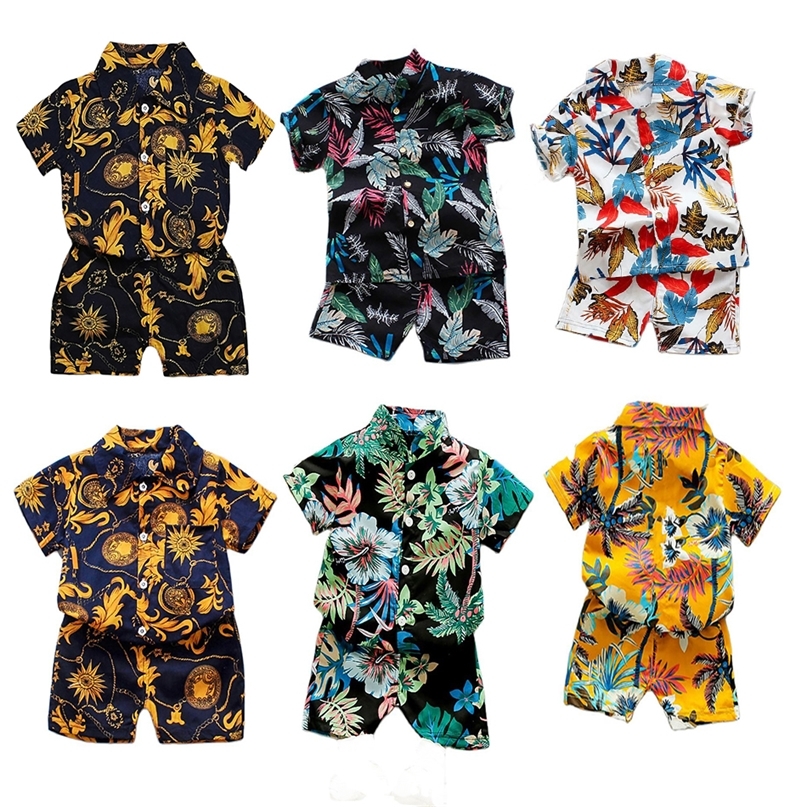 Baby Boys Floral Printed Clothes Set Summer Short Sleeve Shirt TopPants 2Pcs Gentleman 1 2 3 4 5 Year Kids Holiday Beach Outfit 220616, Sku-03
Baby Boys Floral Printed Clothes Set Summer Short Sleeve Shirt TopPants 2Pcs Gentleman 1 2 3 4 5 Year Kids Holiday Beach Outfit 220616, Sku-03