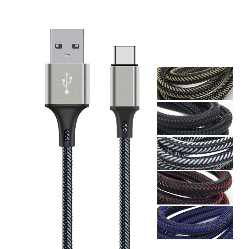1-3m Nylon Braided data cables Micro Type-C IOS Fast Charging Cable for Huawei Samsung Android Mobile Phone Cable, Mixed color
1-3m Nylon Braided data cables Micro Type-C IOS Fast Charging Cable for Huawei Samsung Android Mobile Phone Cable, Mixed color