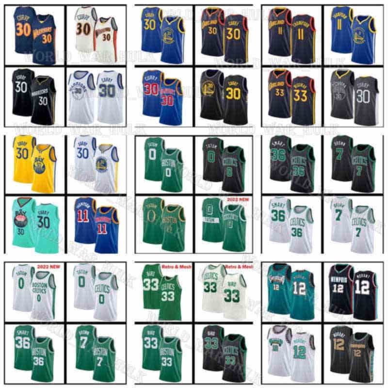 Stephen Curry Basketball Jersey 0 30 Bostons Celtices Jayson Tatum Marcus Smart Jaylen Brown Klay Thompson 33 11 7 Golden State''Warriores James Wiseman Larry Bird, Jersey+2022 patch
Stephen Curry Basketball Jersey 0 30 Bostons Celtices Jayson Tatum Marcus Smart Jaylen Brown Klay Thompson 33 11 7 Golden State''Warriores James Wiseman Larry Bird, Jersey+2022 patch