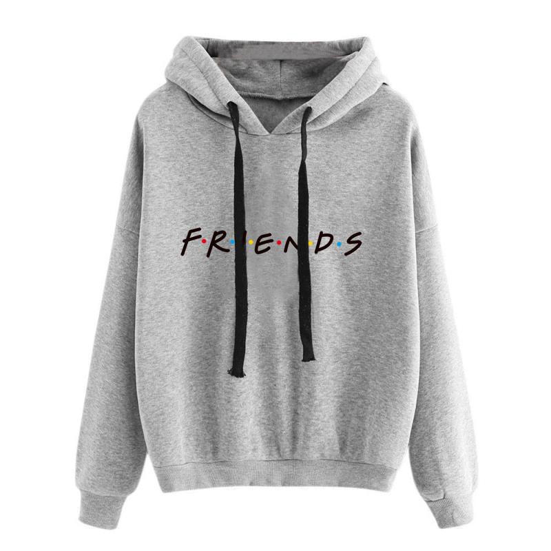 Women's Hoodies & Sweatshirts Streetwear FRIENDS Letter Printing Women Sweatshirt Autumn Long Sleeve Female Hooded Pullovers Vintage Femme, Black
Women's Hoodies & Sweatshirts Streetwear FRIENDS Letter Printing Women Sweatshirt Autumn Long Sleeve Female Hooded Pullovers Vintage Femme, Black