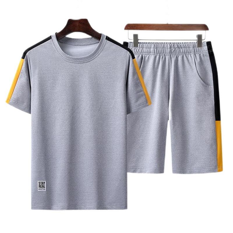 Men's Tracksuits Men's Sportswear Set Summer 2 Pieces/Sets T-Shirt Shorts Suit Male Streetswear Outdoor Clothes Running Two-Piece SuitMe, White
Men's Tracksuits Men's Sportswear Set Summer 2 Pieces/Sets T-Shirt Shorts Suit Male Streetswear Outdoor Clothes Running Two-Piece SuitMe, White