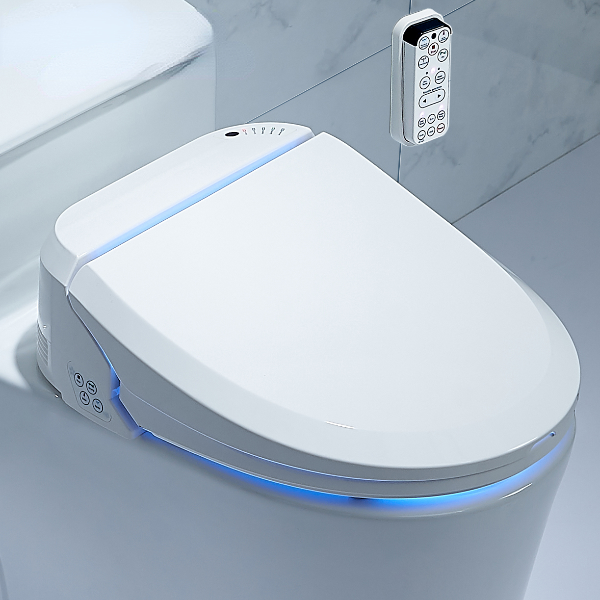 Smart Toilet Seat Electric Bidet Cover Intelligent Bidet Heat Clean Dry Massage Intelligent Toilet Seat F5
Smart Toilet Seat Electric Bidet Cover Intelligent Bidet Heat Clean Dry Massage Intelligent Toilet Seat F5
