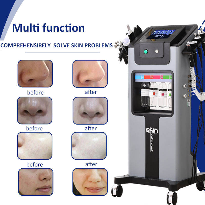 Beauty Salon Tools Rf Skin Tightening Oxygen Bubble Facial Beauty Machine Aqua Skin Care Machine