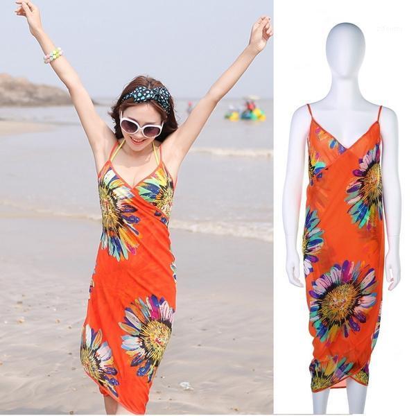 Casual Dresses Sexy Floral Bikini Swim Suit Loose Elegangt Chiffon Bathing Suits Swimwear Cover Up Beach Dress Fashion Comfortable Sundress, Orange
Casual Dresses Sexy Floral Bikini Swim Suit Loose Elegangt Chiffon Bathing Suits Swimwear Cover Up Beach Dress Fashion Comfortable Sundress, Orange