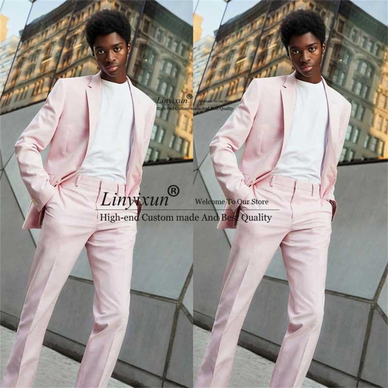 Men's Suits & Blazers Pink Latest Coat Pants Design Men For Wedding 2 Piece Set Groom Tuxedos Fashion Man Prom Blazer Outfit Costume HommeMe, Silver
Men's Suits & Blazers Pink Latest Coat Pants Design Men For Wedding 2 Piece Set Groom Tuxedos Fashion Man Prom Blazer Outfit Costume HommeMe, Silver