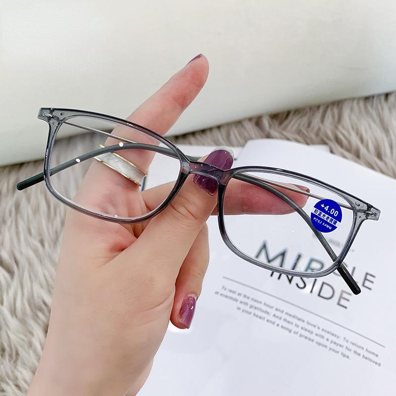 Sunglasses Anti-Blue Light Reading Glasses HD Presbyopia Fashion Full Frame Ultra Thin PC Material 1.0 To 4.0Sunglasses
Sunglasses Anti-Blue Light Reading Glasses HD Presbyopia Fashion Full Frame Ultra Thin PC Material 1.0 To 4.0Sunglasses
