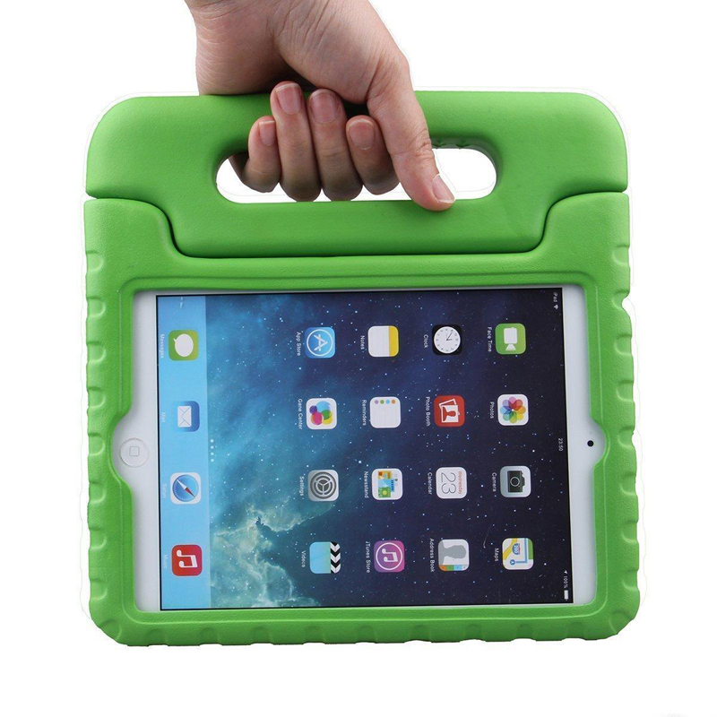Kids Handle Stand EVA Soft Shockproof Tablet pc Cases Silicone Case For iPad Mini 2 3 4 Ipad Air pro129 pro11 HD8 S