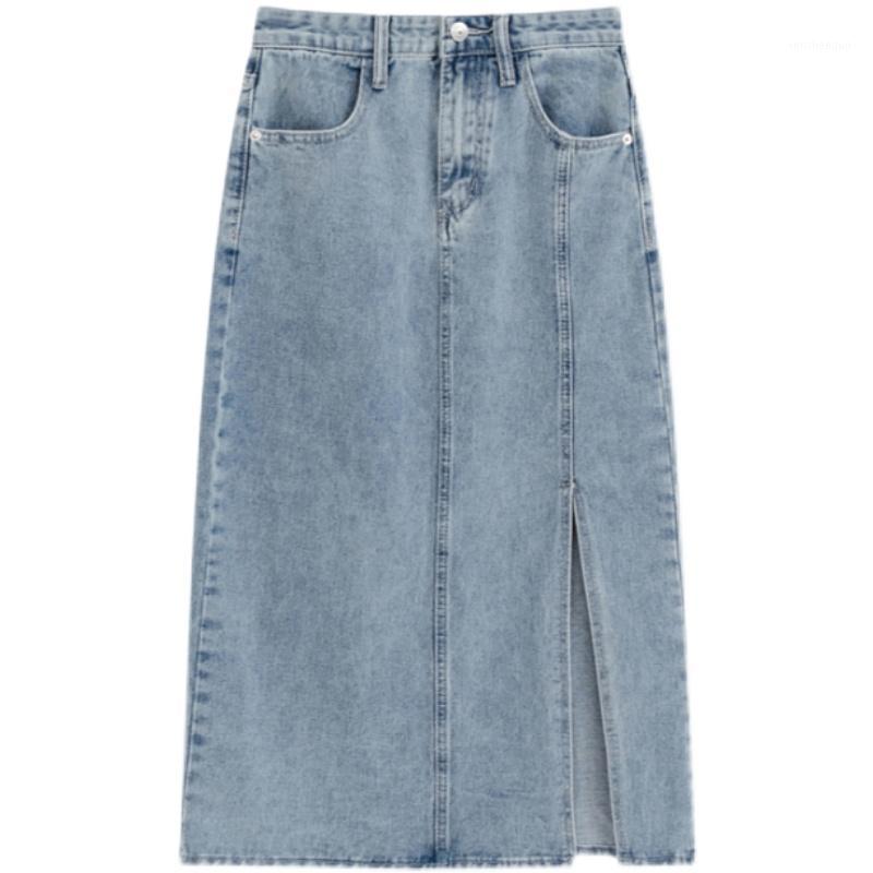 Skirts Spring Fashion High Waist Slit Jean Women Chic Pockets Denim Faldas Mujer 2022 Slim All Match Long Jupe Feminino, Blue
Skirts Spring Fashion High Waist Slit Jean Women Chic Pockets Denim Faldas Mujer 2022 Slim All Match Long Jupe Feminino, Blue