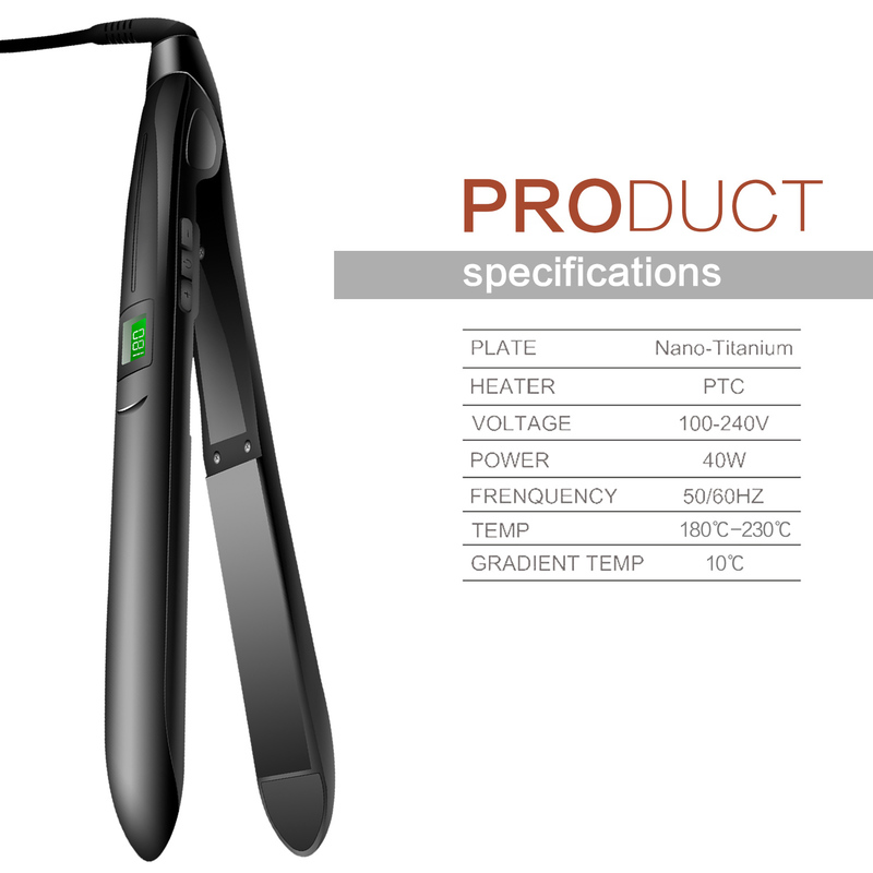 2 In 1 Hair Iron Straightener & Curler Professional Curling Crimper Rollers Machine Tongs Flat 220623