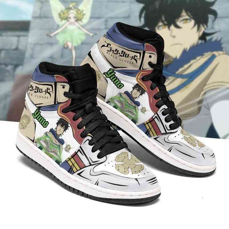 Golden Dawn Yuno Sneakers Black Clover Anime Shoes, Others