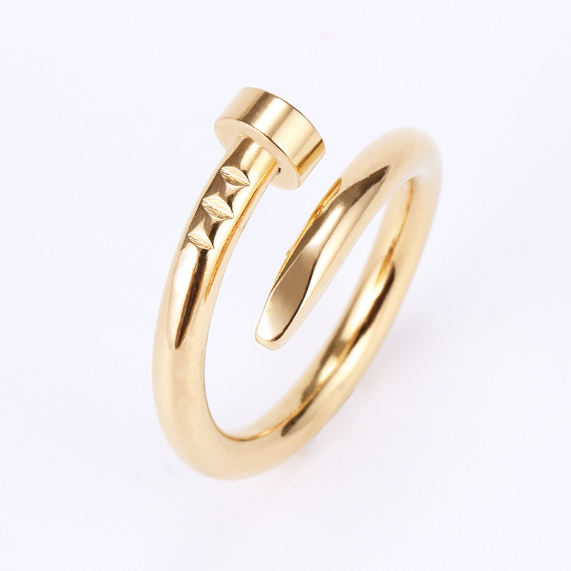 Designer Screw Ring Luxury Jewelry Midi Rings For Women Men Titanium Steel Gold-Plated Process Fashion Accessories Never Fade
Designer Screw Ring Luxury Jewelry Midi Rings For Women Men Titanium Steel Gold-Plated Process Fashion Accessories Never Fade