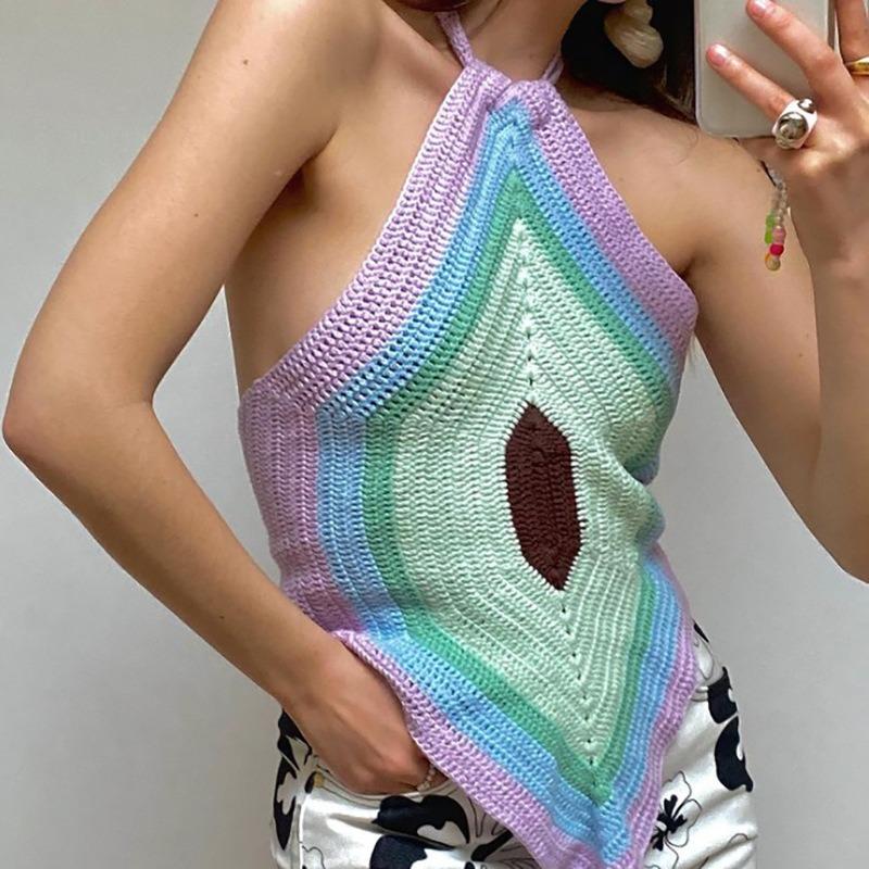 Women's Tanks & Camis Women Summer Knitting Tank Tops Fashion Strap Sleeveless Camisole Top Sexy Slim Y2K Crop Streetwear, Green
Women's Tanks & Camis Women Summer Knitting Tank Tops Fashion Strap Sleeveless Camisole Top Sexy Slim Y2K Crop Streetwear, Green