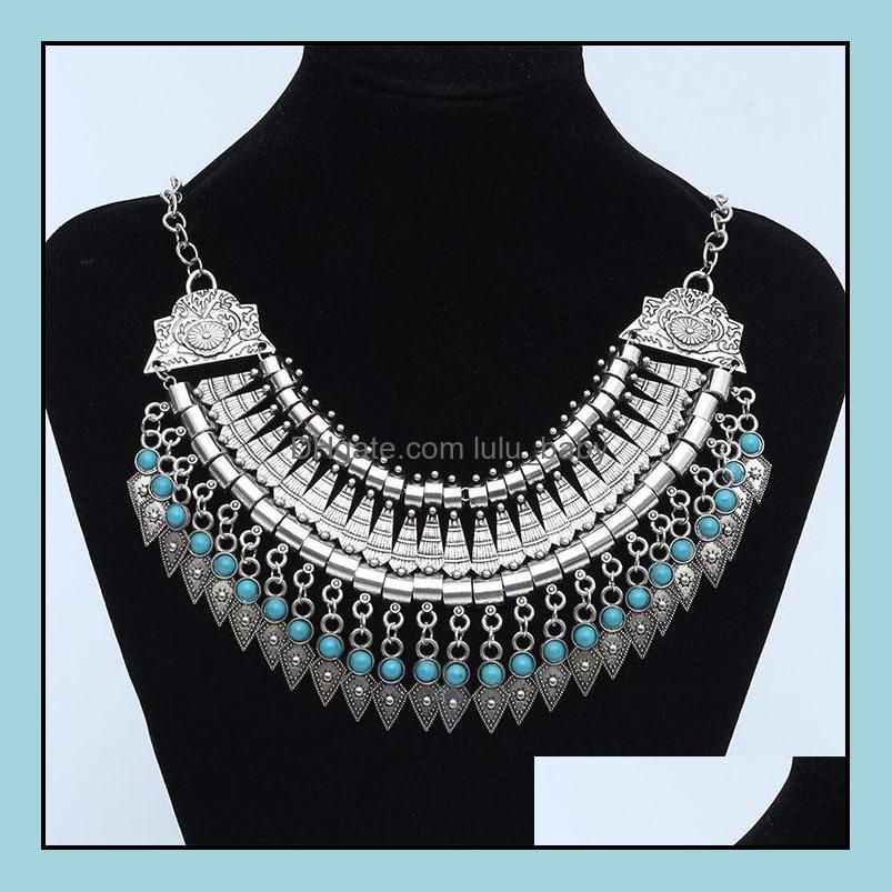 Chokers Necklaces Pendants Jewelry Top Grade Bib Necklace Gypsy Bohemian Beachy Chic Sier Coin Statement Boho Fringe Ethnic Turkish India
Chokers Necklaces Pendants Jewelry Top Grade Bib Necklace Gypsy Bohemian Beachy Chic Sier Coin Statement Boho Fringe Ethnic Turkish India
