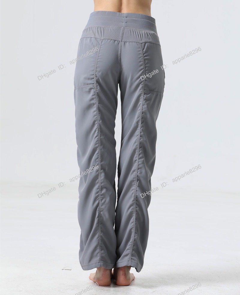 Womens Leggings Clothing Tracksuit Dance Studio Women Mid-waist Trousers Casual Slimming Fitness Exercise Yoga Flared Wide-leg Pants joggers