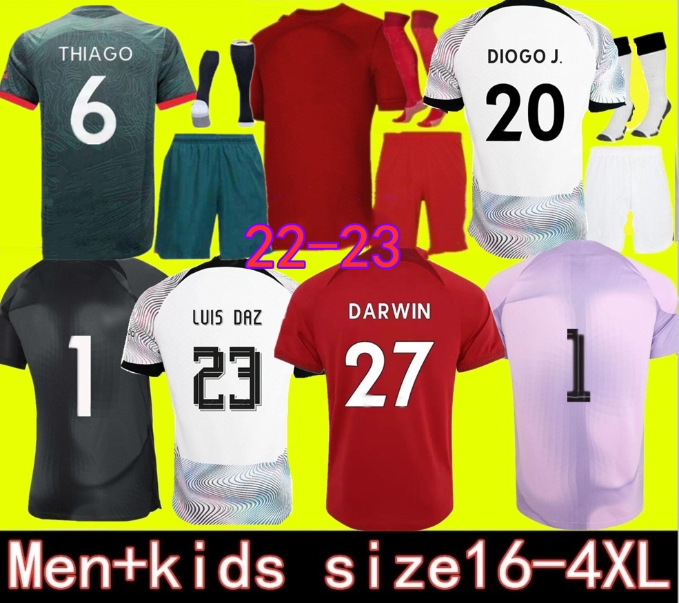 22 23 season home soccer jerseys 2022 2023 long sleeves woman FIRMINO Diogo Luis DIaz football shirts men kids kits uniforms Alexander Arnold HOME DARWIN 27 Carvalho, 22-23 gk
22 23 season home soccer jerseys 2022 2023 long sleeves woman FIRMINO Diogo Luis DIaz football shirts men kids kits uniforms Alexander Arnold HOME DARWIN 27 Carvalho, 22-23 gk