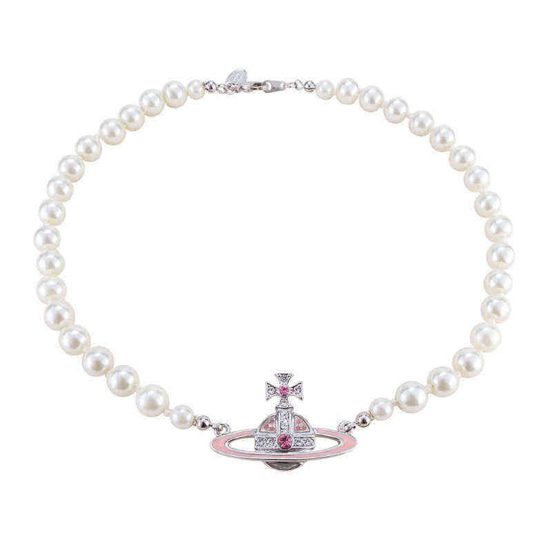 charm charmNanspace- empress dowager Vivian pink paint pearl necklace same neckchain package 
charm charmNanspace- empress dowager Vivian pink paint pearl necklace same neckchain package