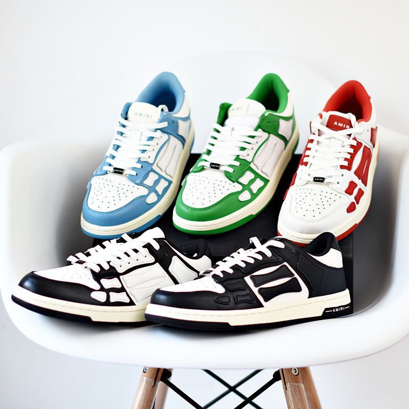 Mens Womens AMlRl skel top low Basketball Shoes White Black Sneaker Footwear One Trainers Sport shoes Hand cut and edge painted Sneakers, 16
Mens Womens AMlRl skel top low Basketball Shoes White Black Sneaker Footwear One Trainers Sport shoes Hand cut and edge painted Sneakers, 16