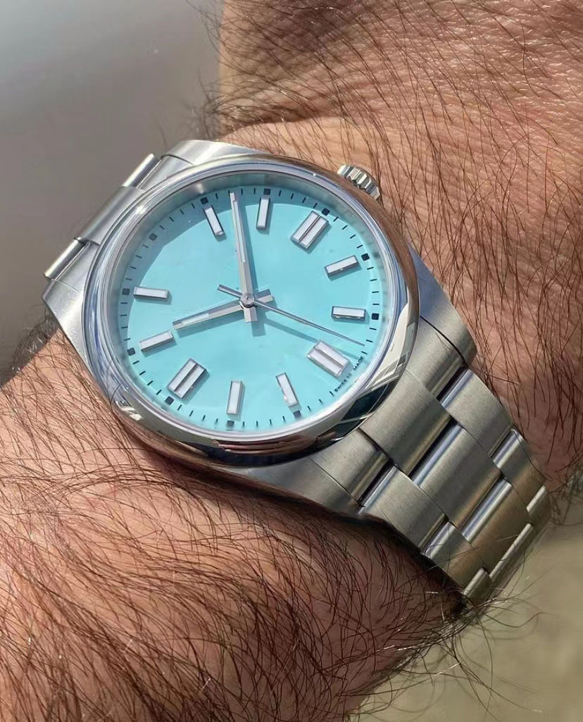 2022 men's women's watch automatic mechanical luxury watch steel bracelet magnifying glass calendar folding buckle Yellow Green Orange mens watches roles oysteri, Carton
2022 men's women's watch automatic mechanical luxury watch steel bracelet magnifying glass calendar folding buckle Yellow Green Orange mens watches roles oysteri, Carton