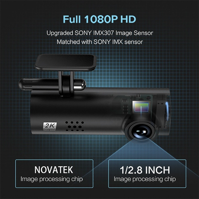 Super Night Vision Car DVR HD 1080P Driving Recorder LF9 With Freight Cost to Mexico