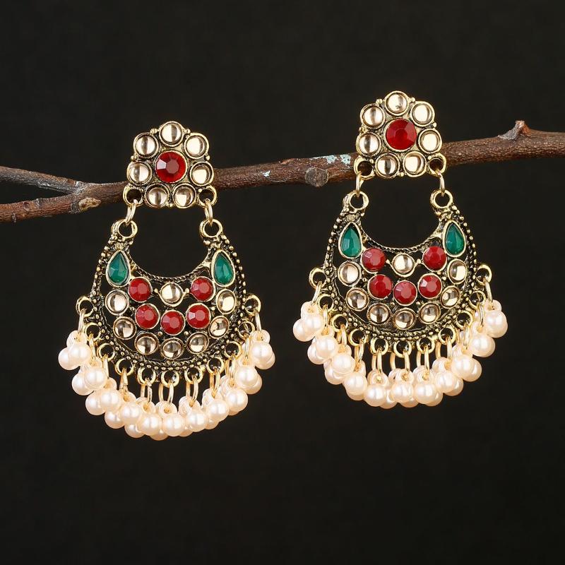 Dangle & Chandelier Vintage Elegant Drop Earrings For Women 2022 Luxury Crystal Pearl Tassel Handmade Jewelry Gifts WholesaleDangle
Dangle & Chandelier Vintage Elegant Drop Earrings For Women 2022 Luxury Crystal Pearl Tassel Handmade Jewelry Gifts WholesaleDangle