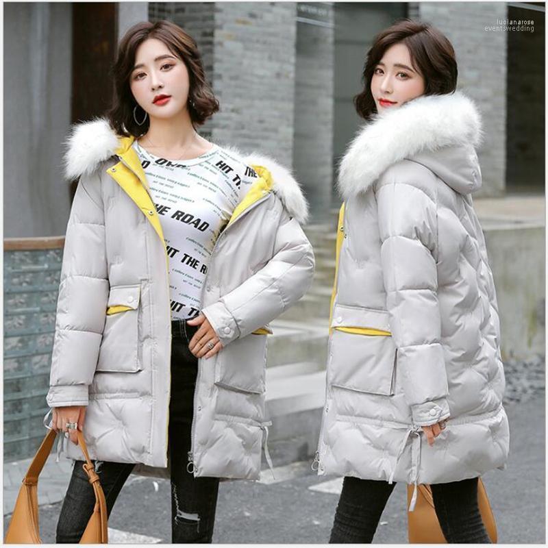 Women's Down & Parkas Womens Coats Winter 2022 Fashion Korean Hooded Coat Thick Cotton Women Oversized Jacket Female R846 Luci22, Black
Women's Down & Parkas Womens Coats Winter 2022 Fashion Korean Hooded Coat Thick Cotton Women Oversized Jacket Female R846 Luci22, Black