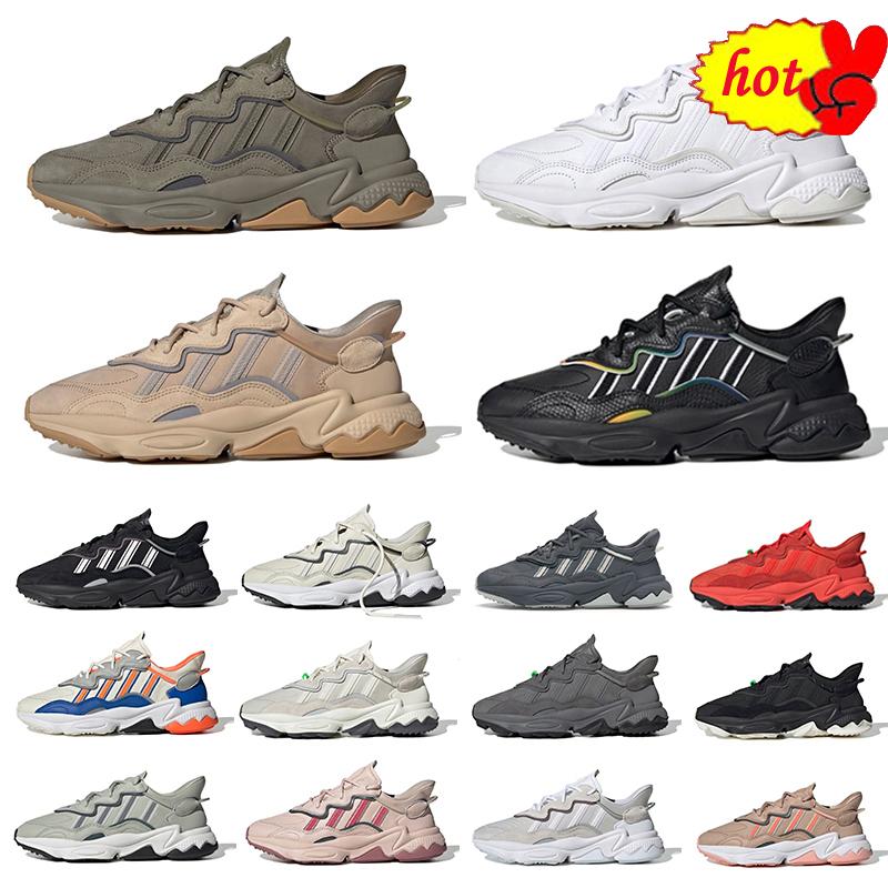 Trace Cargo Leather Ozweego Mens Casual Shoes Triple Cloud White Multi Pale Nude Taped Seams Men Women Trainers Sports Sneakers Hi -Res Red, 34
Trace Cargo Leather Ozweego Mens Casual Shoes Triple Cloud White Multi Pale Nude Taped Seams Men Women Trainers Sports Sneakers Hi -Res Red, 34